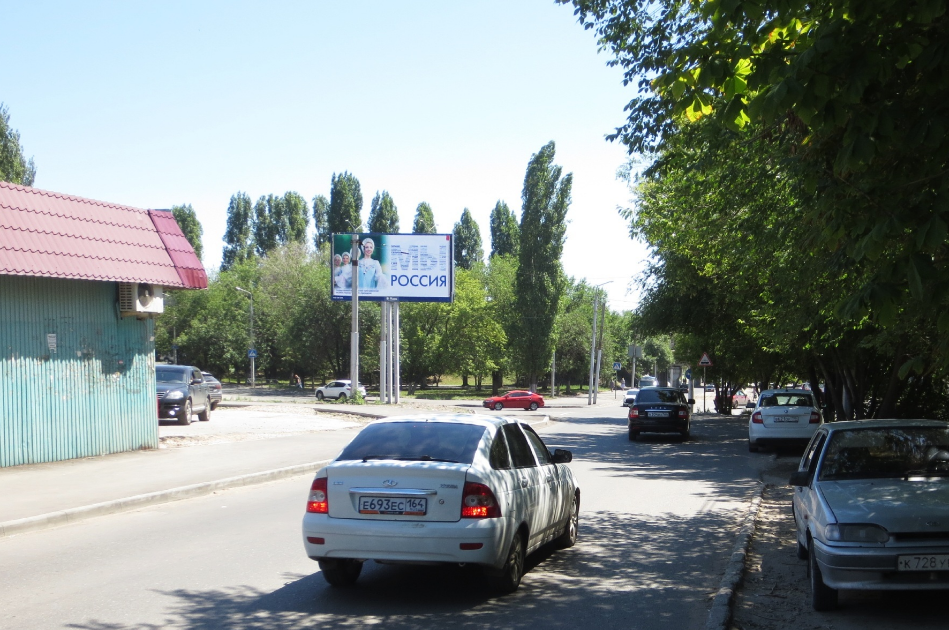 Фотография рекламного носителя, тип: Билборд 3x6, адрес: Новоастраханское ш., д.40, Саратов, Саратовская область, Россия. Сторона Б №369294