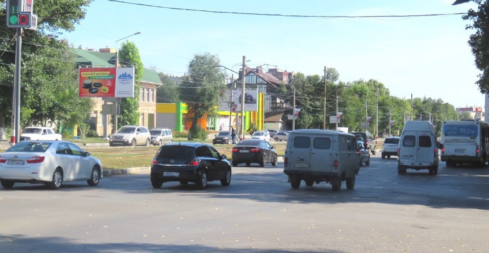 Фотография рекламного носителя, тип: Билборд 3x6, адрес: Нариманова ул. Х Урицкого ул., Ульяновск, Ульяновская область, Россия. Сторона B №690606