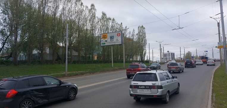 Фотография рекламного носителя, тип: Билборд 3x6, адрес: Юлиуса Фучика ул., д.60а, Чебоксары, Республика Чувашия, Россия. Сторона B1-B3 №776748