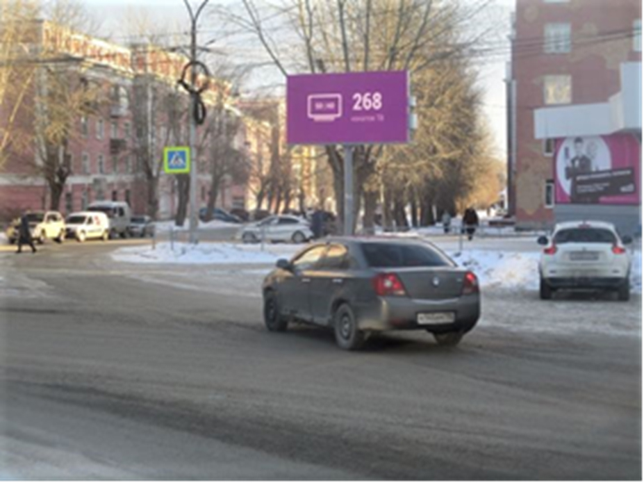 Фотография рекламного носителя, тип: Билборд 3x6, адрес: Каменская ул., д.11, Каменск-Уральский, Свердловская область, Россия. Сторона A1-A10 №1005377