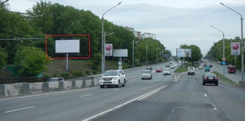 Фотография рекламного носителя, тип: Билборд 3x6, адрес: 100-лет Вл-ку ул., д.117, Владивосток, Приморский край, Россия. Сторона Б №774764