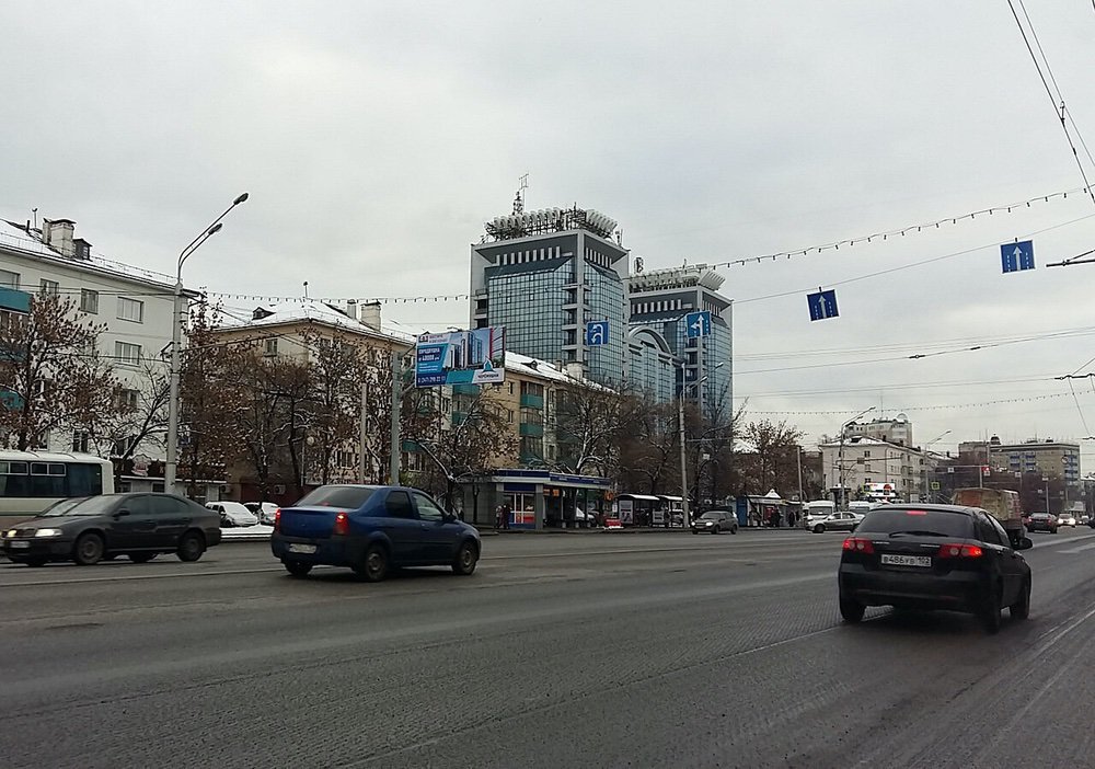 Фотография рекламного носителя, тип: Билборд 3x6, адрес: Октября пр-т., д.136, Уфа, Республика Башкортостан, Россия. Сторона Б №746150