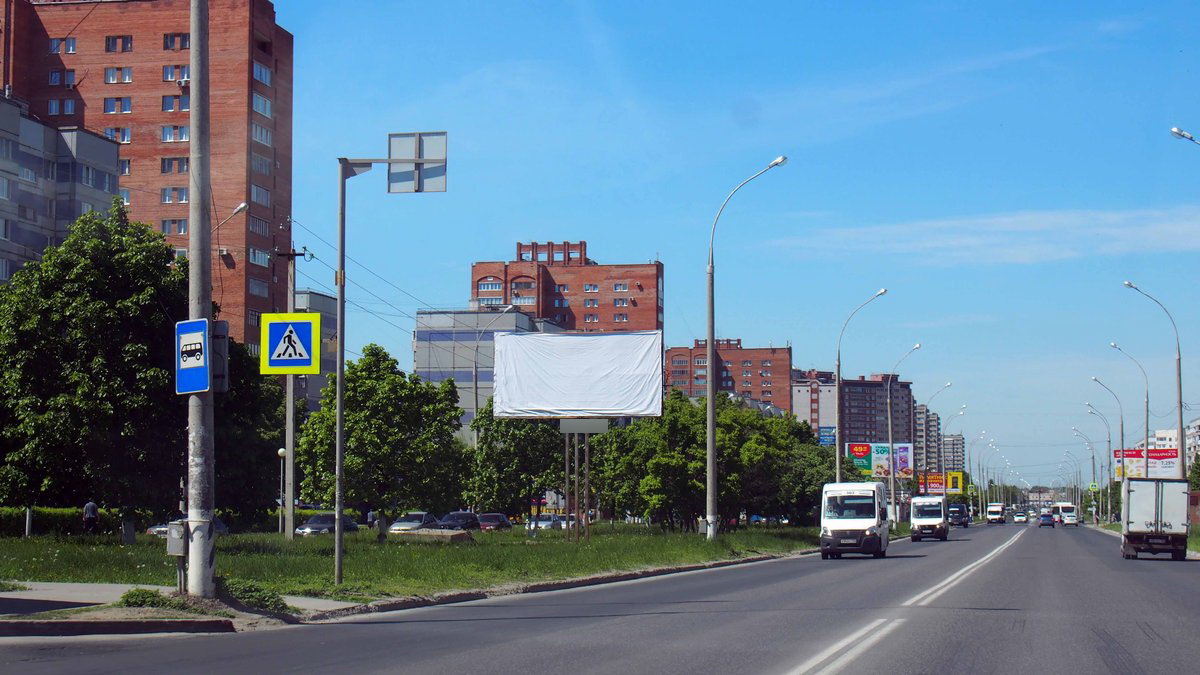 Фотография рекламного носителя, тип: Билборд 3x6, адрес: 70 лет Октября ул., д.33, Тольятти, Самарская область, Россия. Сторона В №843435