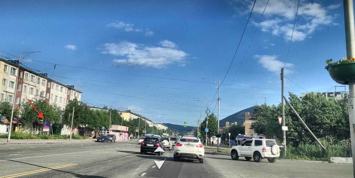 Фотография рекламного носителя, тип: Ситиформат 1.8x1.2, адрес: Тушканова ул., напротив АЗС, Петропавловск-Камчатский, Камчатский край, Россия. Сторона Б №777553