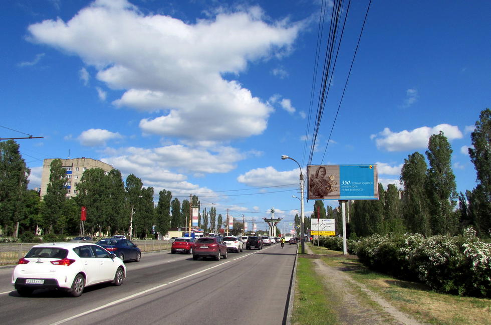 Фотография рекламного носителя, тип: Билборд 3x6, адрес: Остужева ул., д.6, Воронеж, Воронежская область, Россия. Сторона А №983773