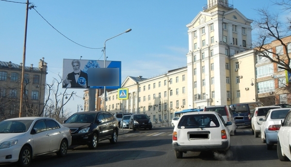 Фотография рекламного носителя, тип: Билборд 3x6, адрес: Суханова ул., д.8, Владивосток, Приморский край, Россия. Сторона Б №774891
