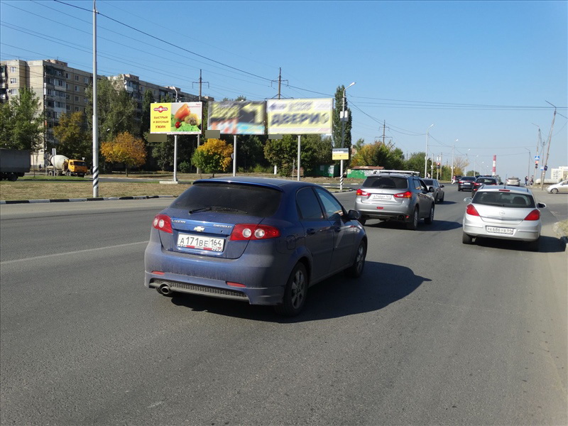 Фотография рекламного носителя, тип: Билборд 3x6, адрес: Топольчанская ул. Х Академика Антонова ул., поз.3, Саратов, Саратовская область, Россия. Сторона А1 №819228