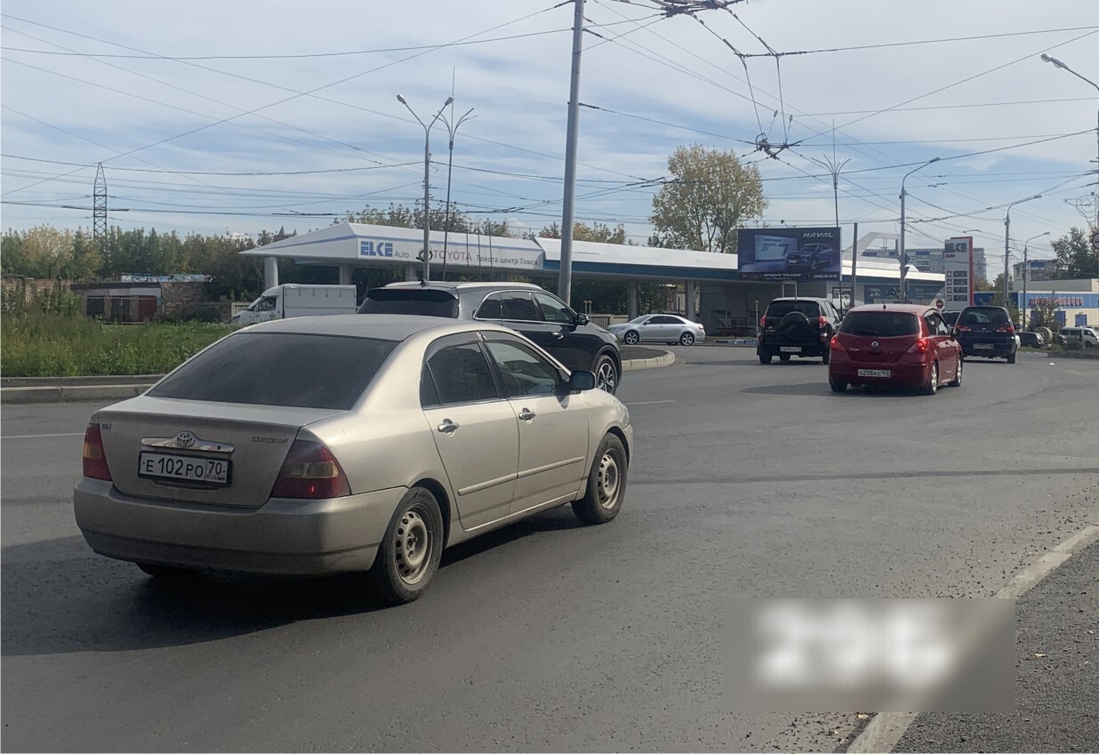 Фотография рекламного носителя, тип: Билборд 3x6, адрес: 79 Гвардейской дивизии ул., д.7г, кольцо, Томск, Томская область, Россия. Сторона Б №421613