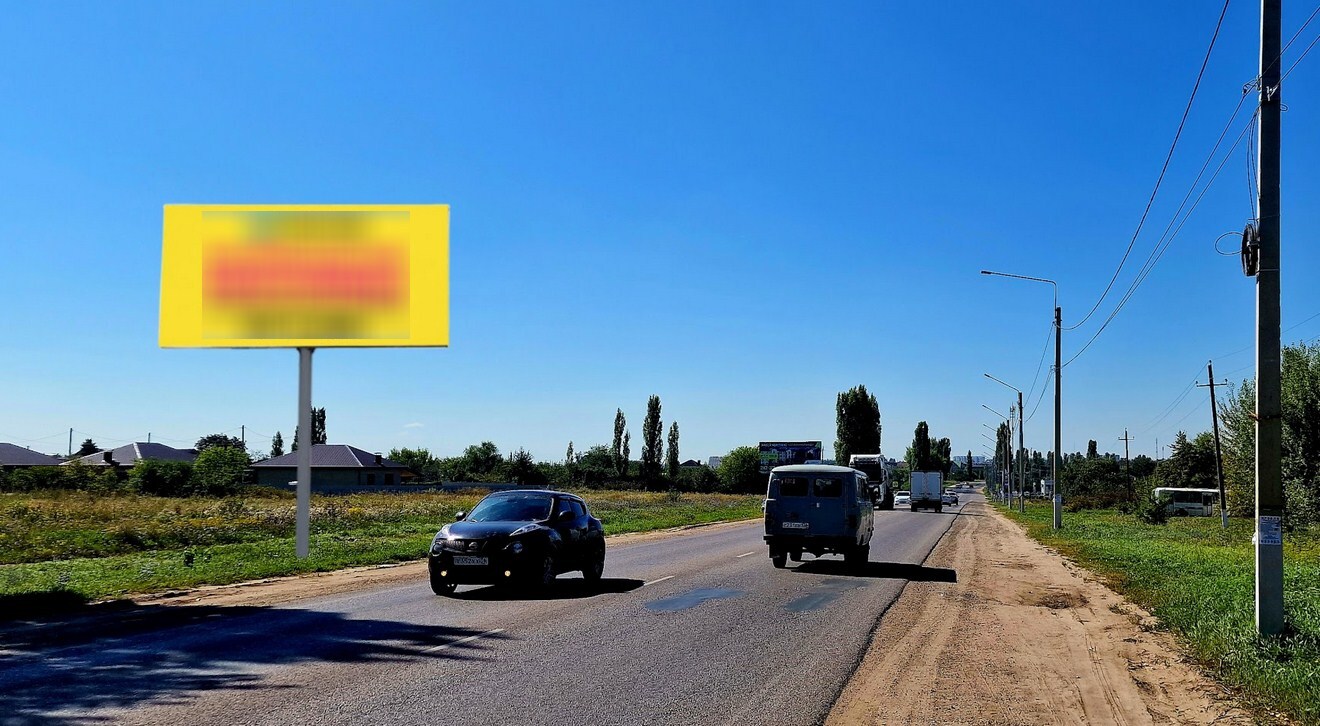 Фотография рекламного носителя, тип: Билборд 3x6, адрес: Транспортная ул., д.37, Семилуки, Воронежская область, Россия. Сторона B №1068246