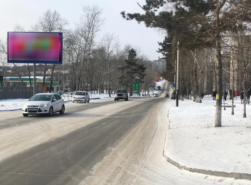 Фотография рекламного носителя, тип: Билборд 3x6, адрес: Даниловского ул., д.6Б, Хабаровск, Хабаровский край, Россия. Сторона Б №1326044
