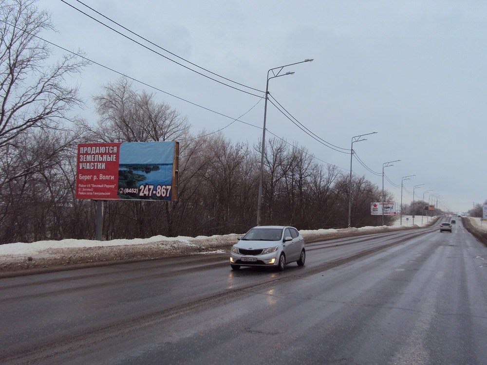 Фотография рекламного носителя, тип: Билборд 3x6, адрес: Усть-Курдюмское ш. Х Калистратова ул., д.29, Саратов, Саратовская область, Россия. Сторона Б №717719