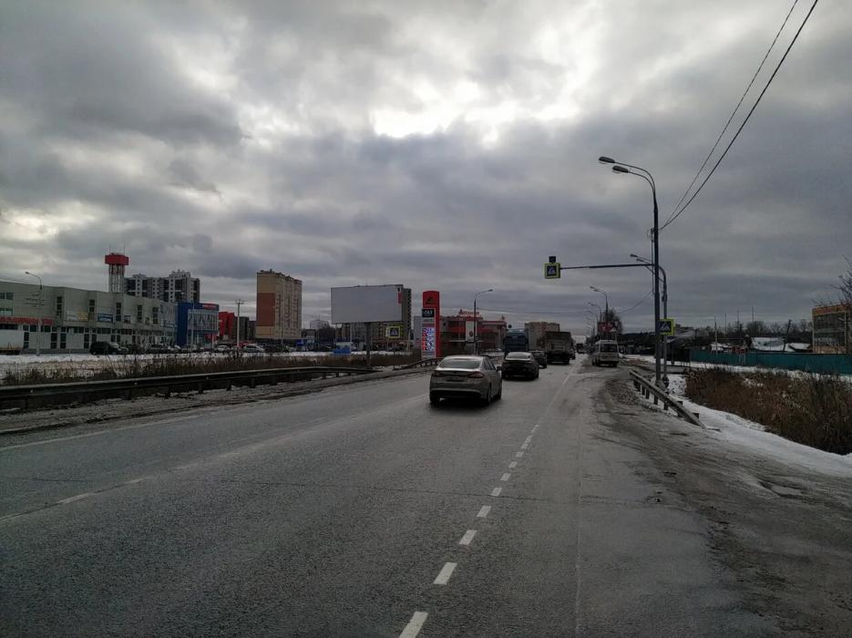 Фотография рекламного носителя, тип: Билборд 3x6, адрес: Ногинское ш., д.9 Х Северная ул., Электросталь, Московская область, Россия. Сторона Б №798265