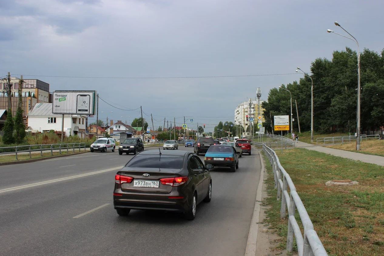 Фотография рекламного носителя, тип: Билборд 3x6, адрес: Солнечная ул. Х Девятая малая просека, Самара, Самарская область, Россия. Сторона B №791032