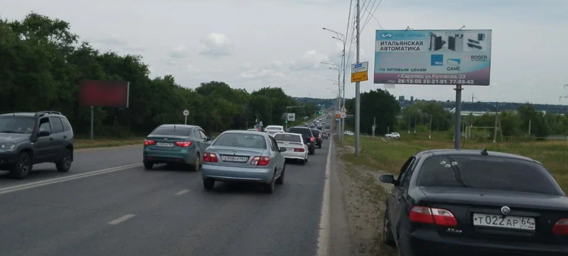 Фотография рекламного носителя, тип: Билборд 3x6, адрес: Усть Курдюмская а/д, ЖСК Строитель, поз.1, Саратов, Саратовская область, Россия. Сторона A №547554