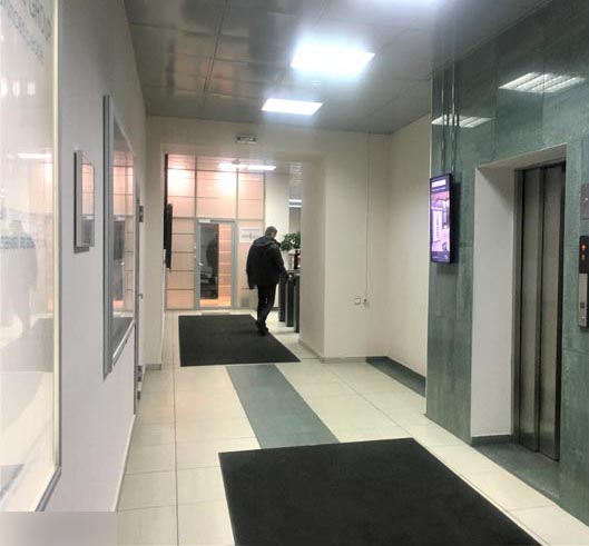 Фотография рекламного носителя, тип: Видеоэкран, адрес: Бизнес-центр «Аэропорт», 4-я ул. 8 Марта, д.6а, Москва, Россия. Сторона/вариант A №975519