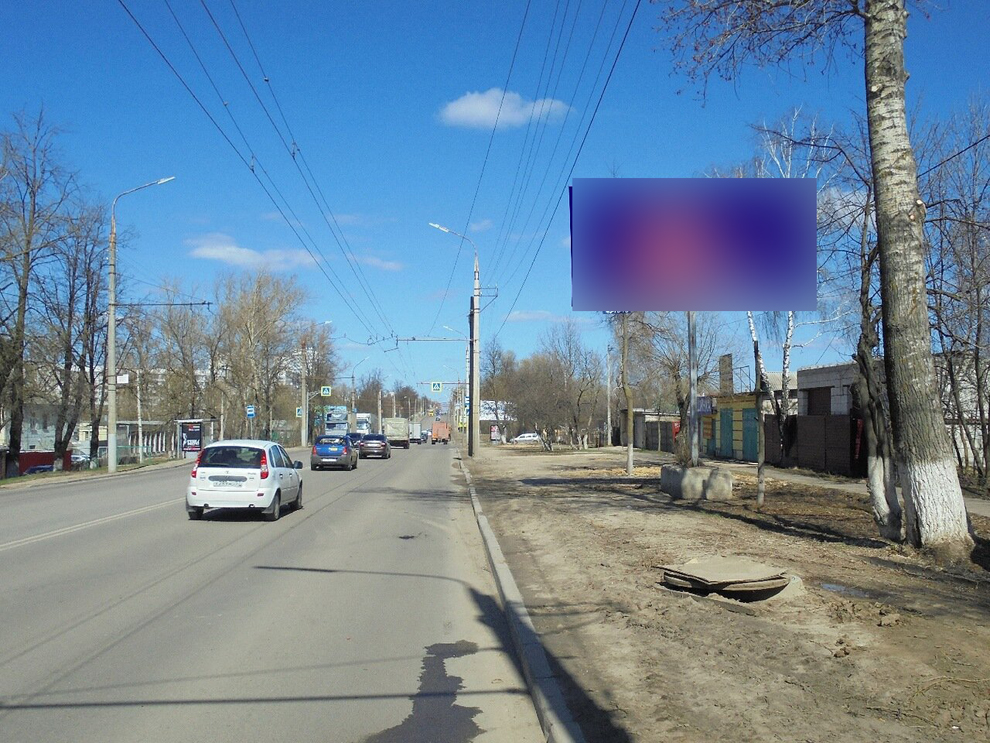 Фотография рекламного носителя, тип: Билборд 3x6, адрес: Московское ш., д.80, Орел, Орловская область, Россия. Сторона А №799890