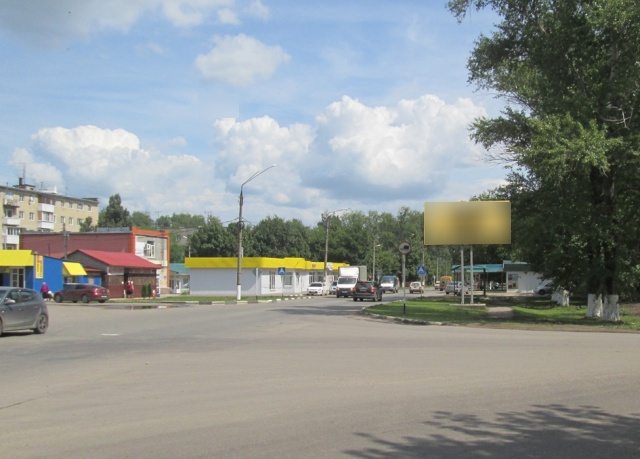 Фотография рекламного носителя, тип: Билборд 3x6, адрес: Донской г., Октябрьская ул., д.107А Х Садовый пер., Тула, Тульская область, Россия. Сторона А №546854
