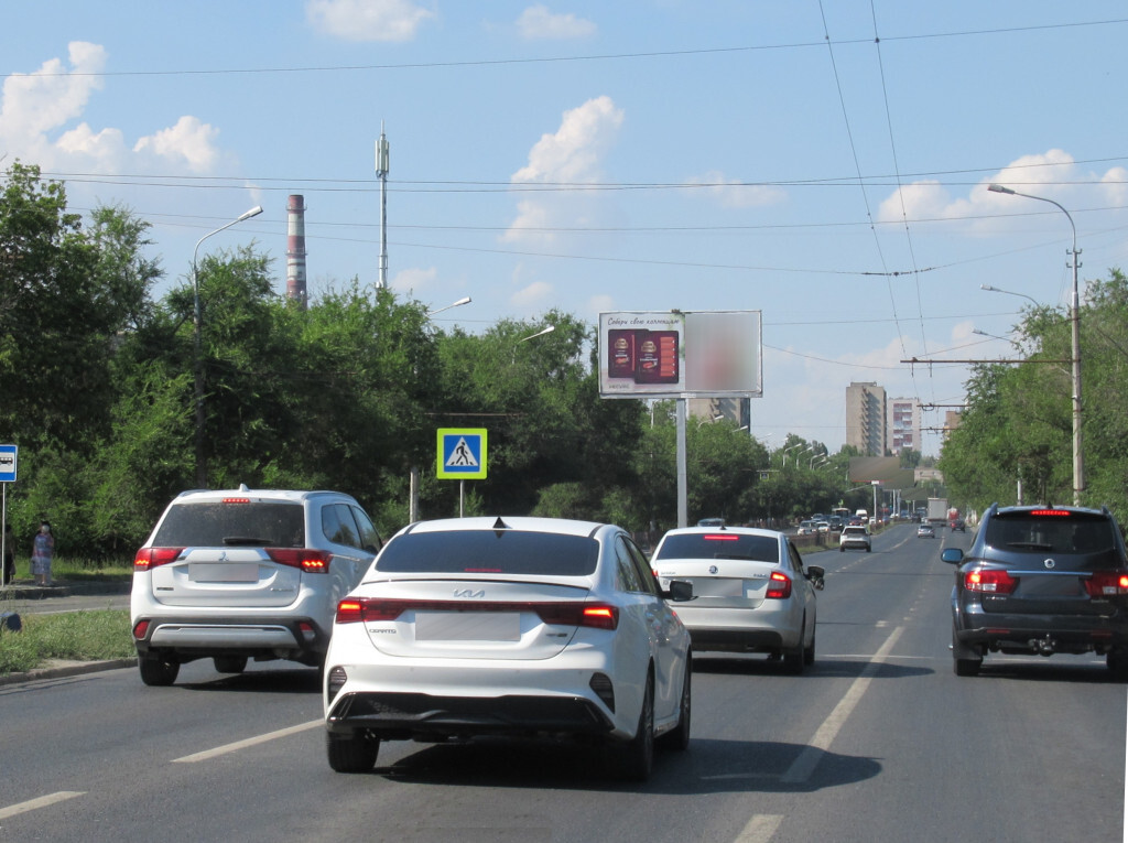 Фотография рекламного носителя, тип: Билборд 3x6, адрес: 64-й Армии ул., д.75, Волгоград, Волгоградская область, Россия. Сторона A1 №1000537