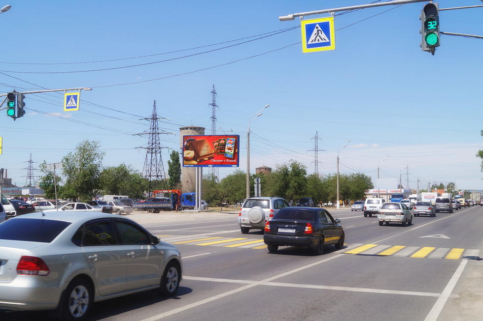 Фотография рекламного носителя, тип: Билборд 3x6, адрес: Историческая ул., д.181, Волгоград, Волгоградская область, Россия. Сторона Б №337471