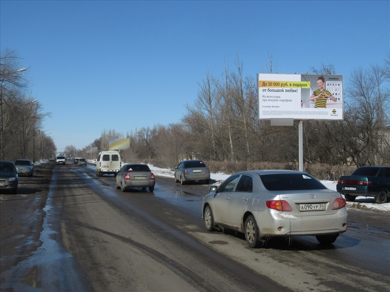 Фотография рекламного носителя, тип: Билборд 3x6, адрес: Пушкина ул., д.45, Волгоград, Волгоградская область, Россия. Сторона А №712738