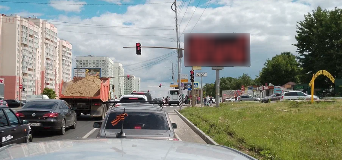 Фотография рекламного носителя, тип: Билборд 3x6, адрес: Усть-Курдюмское ш. Х Усть-Курдюмская ул., д.12, Саратов, Саратовская область, Россия. Сторона А №700231