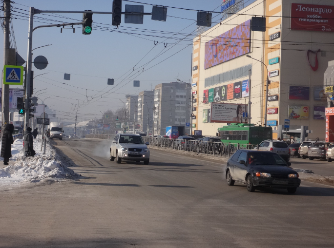 Фотография рекламного носителя, тип: Медиафасад, адрес: Гоголя ул., д.13, Новосибирск, Новосибирская область, Россия. Сторона А2 №1081106