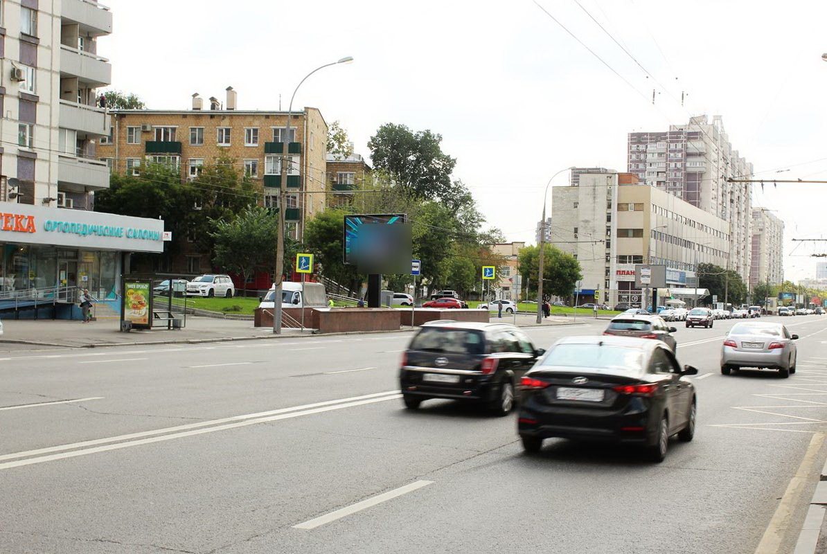 Фотография рекламного носителя, тип: Ситиборд 2.7x3.7, адрес: Марксистская ул., д.1, корп.1, Москва, Россия. Сторона B1-B6 №771343