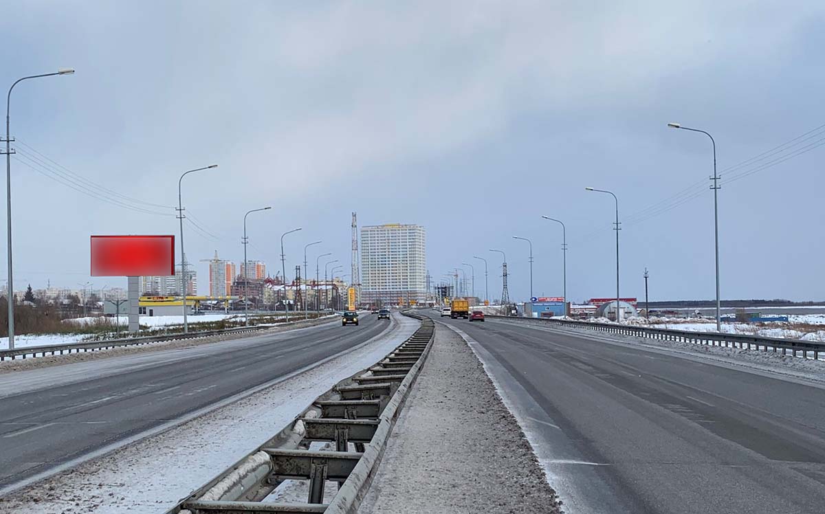 Фотография рекламного носителя, тип: Билборд 3x6, адрес: Югорский тракт, д.39, Сургут, Ханты-Мансийский автономный округ – Югра, Россия. Сторона Б №960087