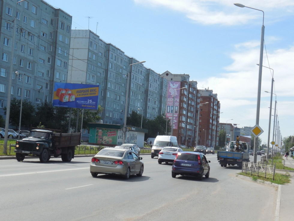 Фотография рекламного носителя, тип: Билборд 3x6, адрес: Северная 24-я ул., д.198, Омск, Омская область, Россия. Сторона В №1010190