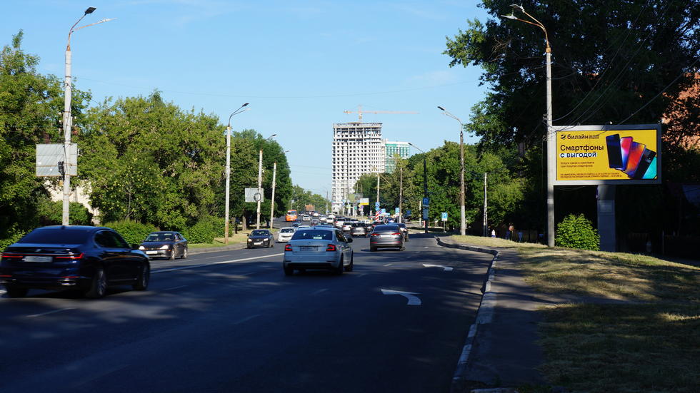 Фотография рекламного носителя, тип: Билборд 3x6, адрес: Родионова ул., д.105-107, Нижний Новгород, Нижегородская область, Россия. Сторона A1-A10 №768930