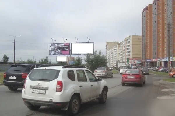 Фотография рекламного носителя, тип: Билборд 3x6, адрес: Московский пр-т., на разделительной полосе из центра, Архангельск, Архангельская область, Россия. Сторона А4 №765857