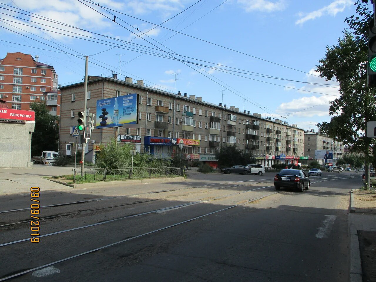Фотография рекламного носителя, тип: Билборд 3x6, адрес: Гагарина ул., д.20, Улан-Удэ, Республика Бурятия, Россия. Сторона B №851094