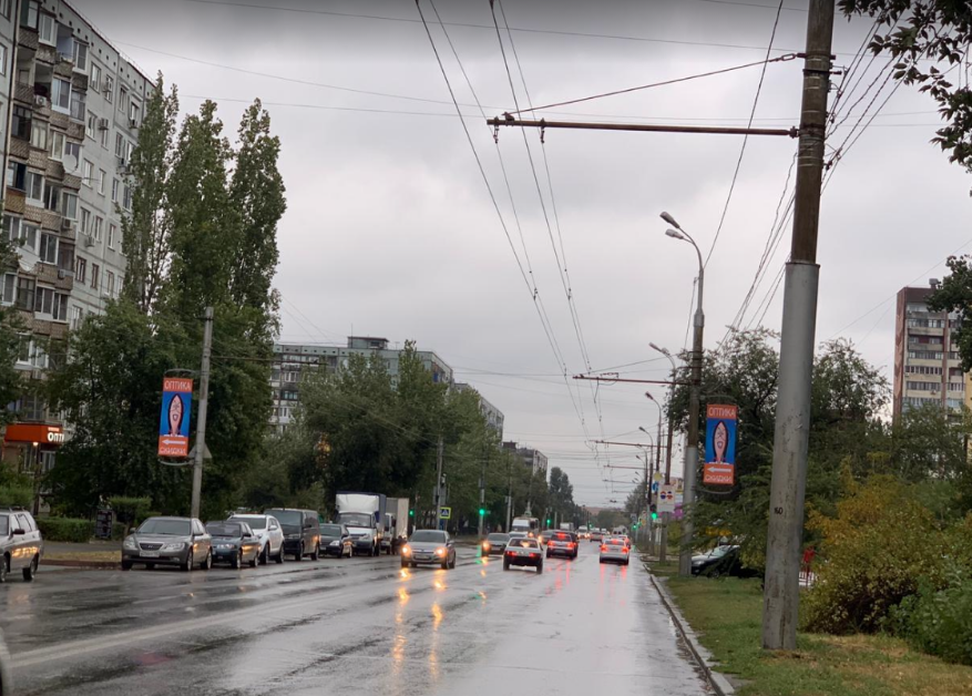 Фотография рекламного носителя, тип: Панель-кронштейн, адрес: Константина Симонова ул., поз.2, Волгоград, Волгоградская область, Россия. Сторона Б №1097194