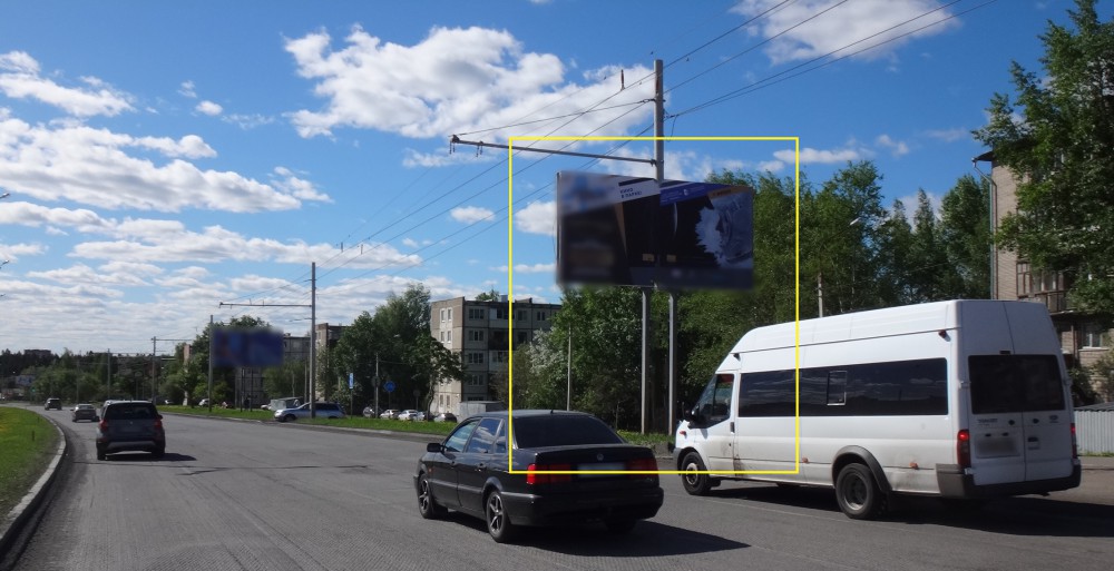 Фотография рекламного носителя, тип: Билборд 3x6, адрес: 10 лет Октября ул. х 9 Января ул., д.167, Ижевск, Республика Удмуртия, Россия. Сторона A №785665