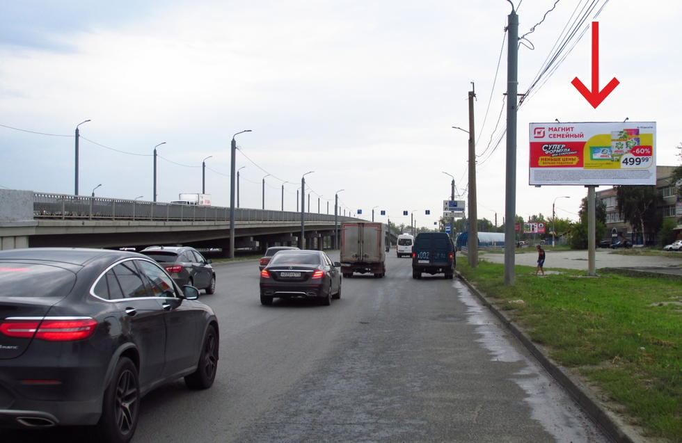 Фотография рекламного носителя, тип: Билборд 3x6, адрес: Свердловский тракт, д.4, у въезда на рынок "Северный двор", Челябинск, Челябинская область, Россия. Сторона А №375584