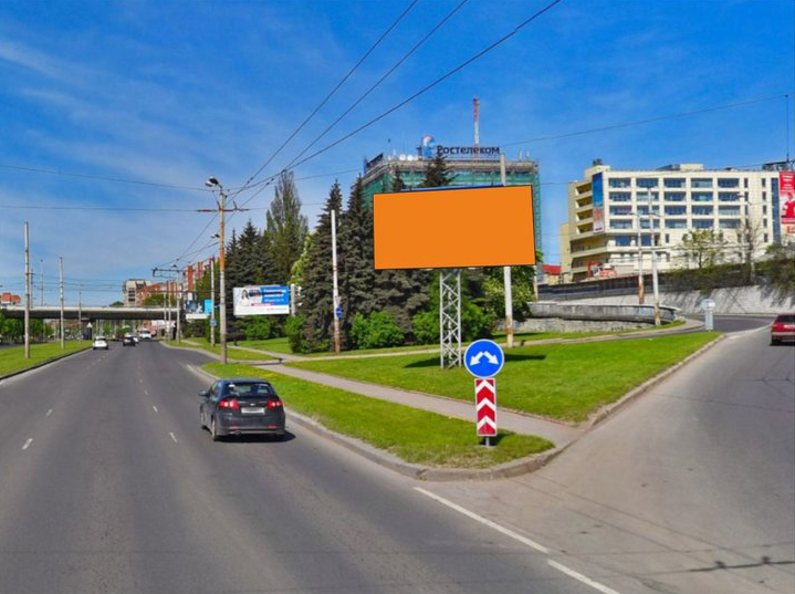 Фотография рекламного носителя, тип: Билборд 3x6, адрес: Московский пр-т., Дом Советов, поз.1, Калининград, Калининградская область, Россия. Сторона А №974090