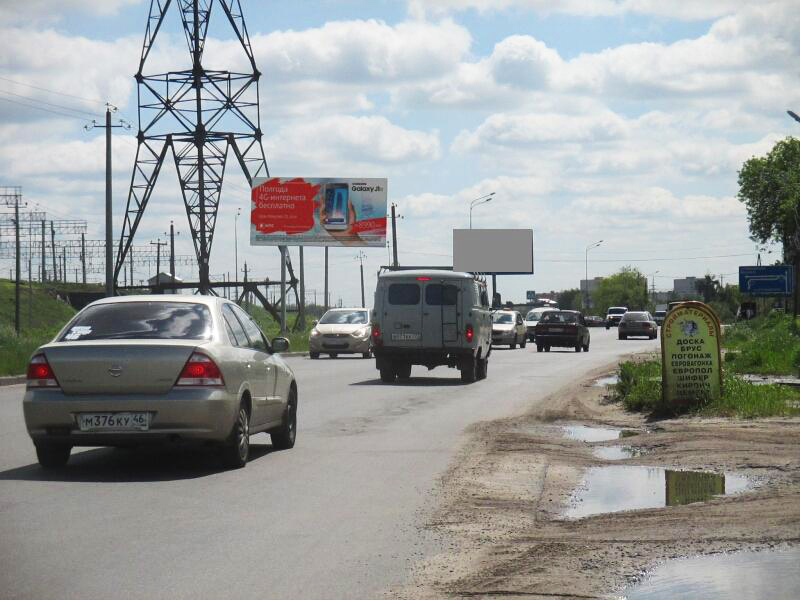 Фотография рекламного носителя, тип: Билборд 3x6, адрес: ВЧК ул., д.190, Курск, Курская область, Россия. Сторона В №588055