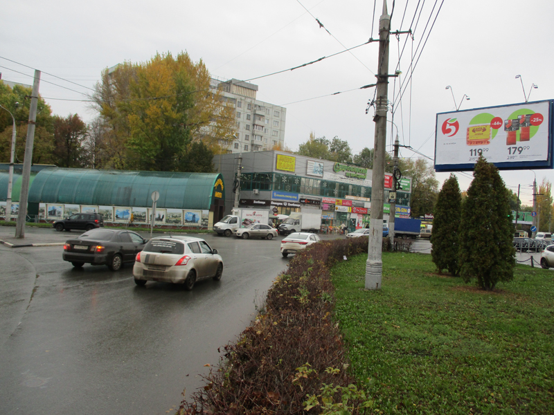 Фотография рекламного носителя, тип: Билборд 3x6, адрес: Стара-Загора ул., д.124а, Самара, Самарская область, Россия. Сторона A1-A3 №791033