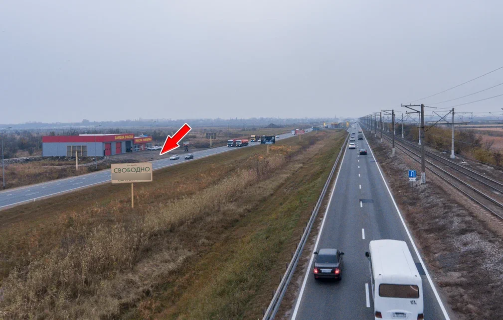 Фотография рекламного носителя, тип: Билборд 3x6, адрес: Краснодар-Новороссийск а/д, 20 640м, Краснодар, Краснодарский край, Россия. Сторона Б №477955