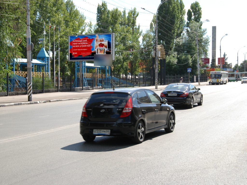 Фотография рекламного носителя, тип: Билборд 3x6, адрес: Энтузиастов пр-т., администрация Заводского района, Саратов, Саратовская область, Россия. Сторона Б №588884