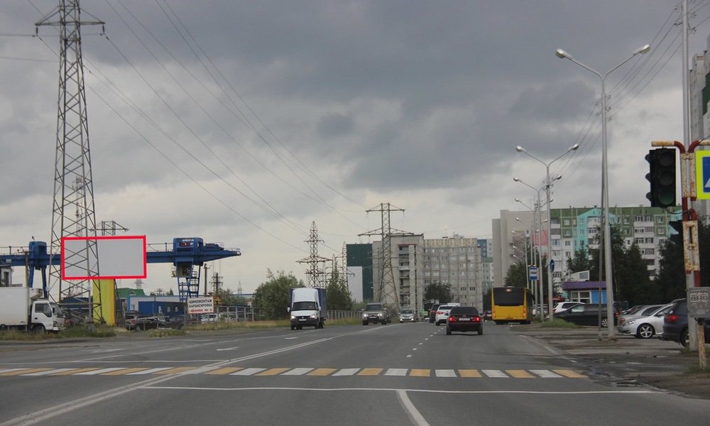 Фотография рекламного носителя, тип: Билборд 3x6, адрес: Северная ул., Трансагентство, Нижневартовск, Ханты-Мансийский автономный округ – Югра, Россия. Сторона Б №676287