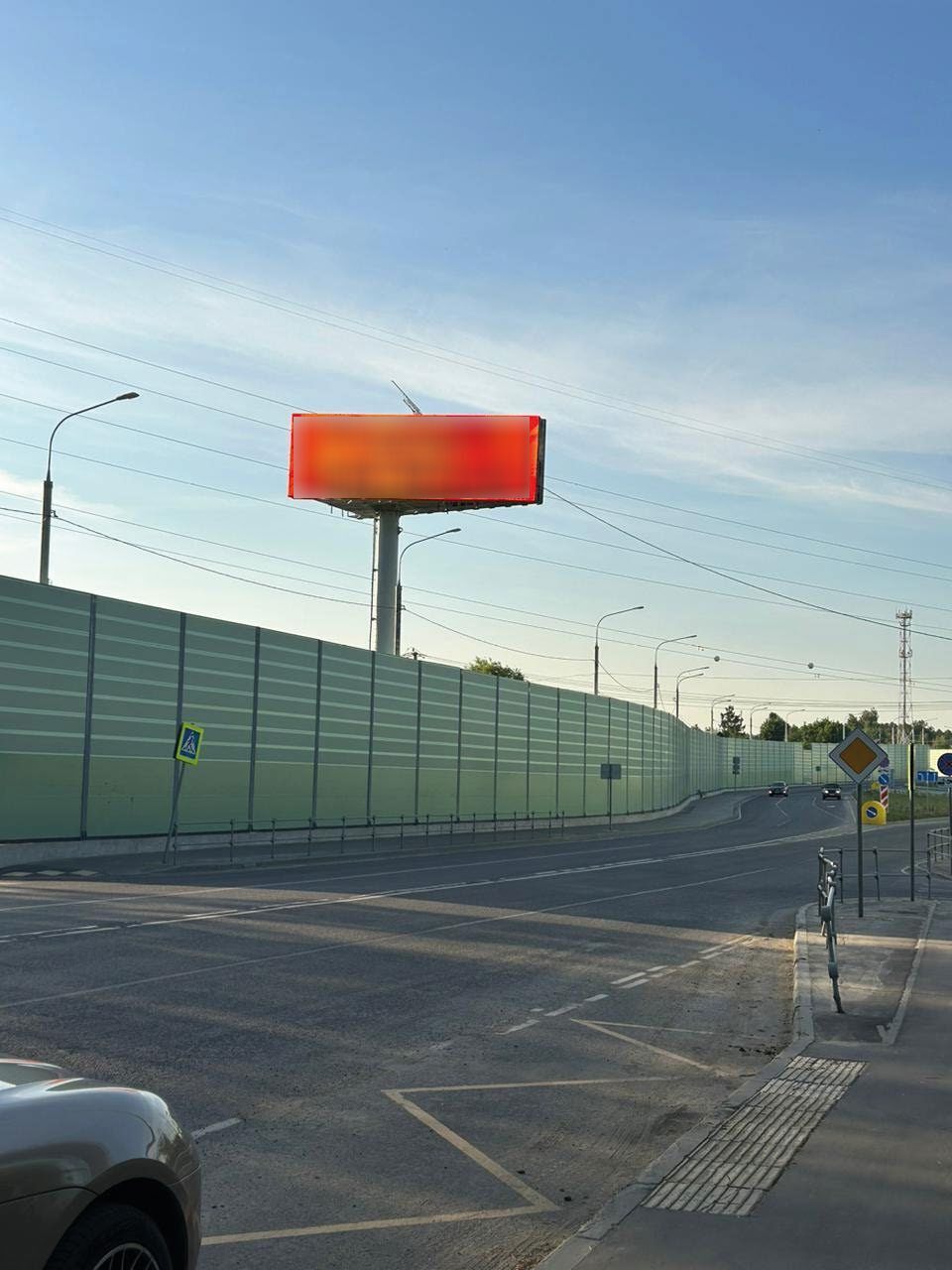 Фотография рекламного носителя, тип: Суперсайт 4x12, адрес: Одинцовский р-он, Кокошкинское ш., д. Зайцево, Одинцово, Московская область, Россия. Сторона A1-A10 №1026961