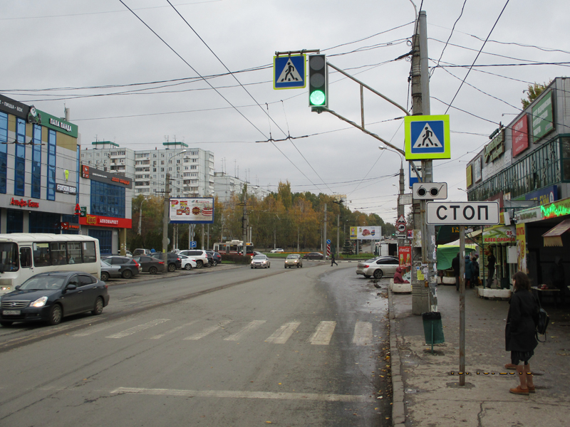 Фотография рекламного носителя, тип: Билборд 3x6, адрес: Стара-Загора ул., д.124а, Самара, Самарская область, Россия. Сторона B1-B3 №791034