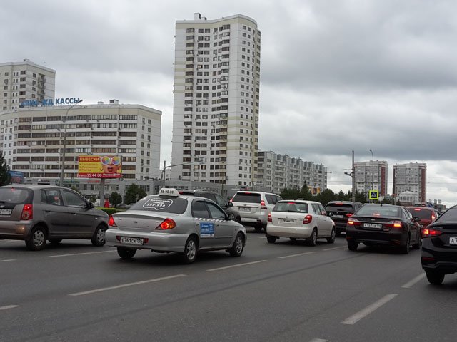 Фотография рекламного носителя, тип: Билборд 3x6, адрес: Сююмбике пр-т. Х Хасана Туфана пр-т., Набережные Челны, Республика Татарстан, Россия. Сторона A2 №630848