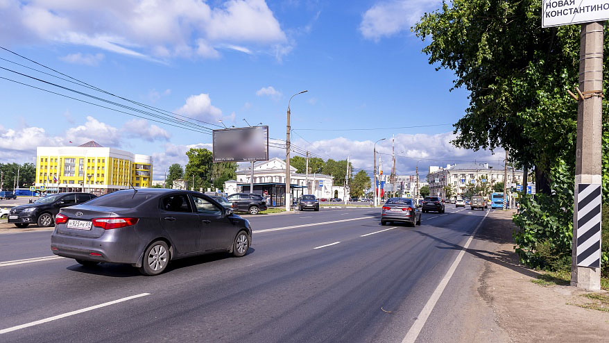 Фотография рекламного носителя, тип: Билборд 3x6, адрес: Московское ш., ост. «пл. Гагарина», Тверь, Тверская область, Россия. Сторона B №952484