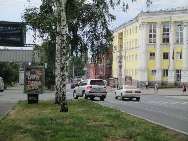 Фотография рекламного носителя, тип: Ситиформат 1.8x1.2, адрес: Ленина пр-т., д.25, Барнаул, Алтайский край, Россия. Сторона В №498150