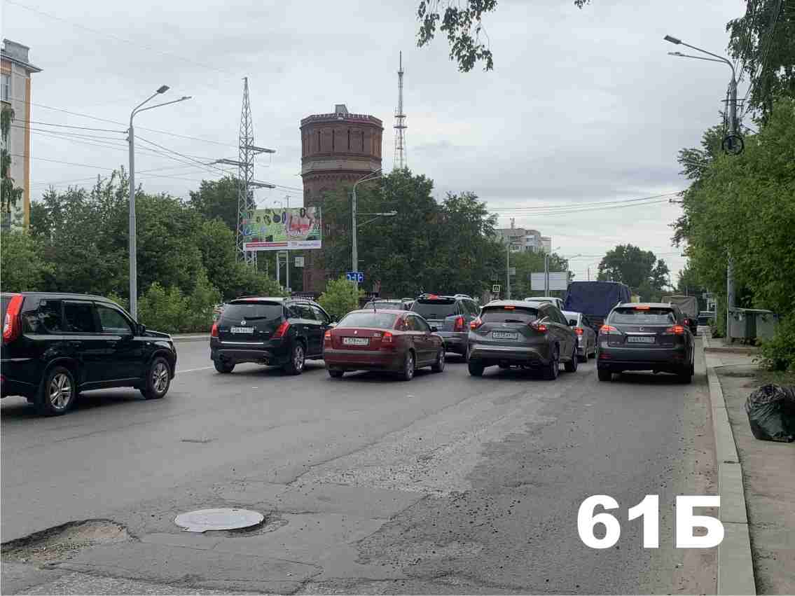 Фотография рекламного носителя, тип: Билборд 3x6, адрес: Ключевская ул., д.70 Х Пушкина ул., д.44, Томск, Томская область, Россия. Сторона Б №421739