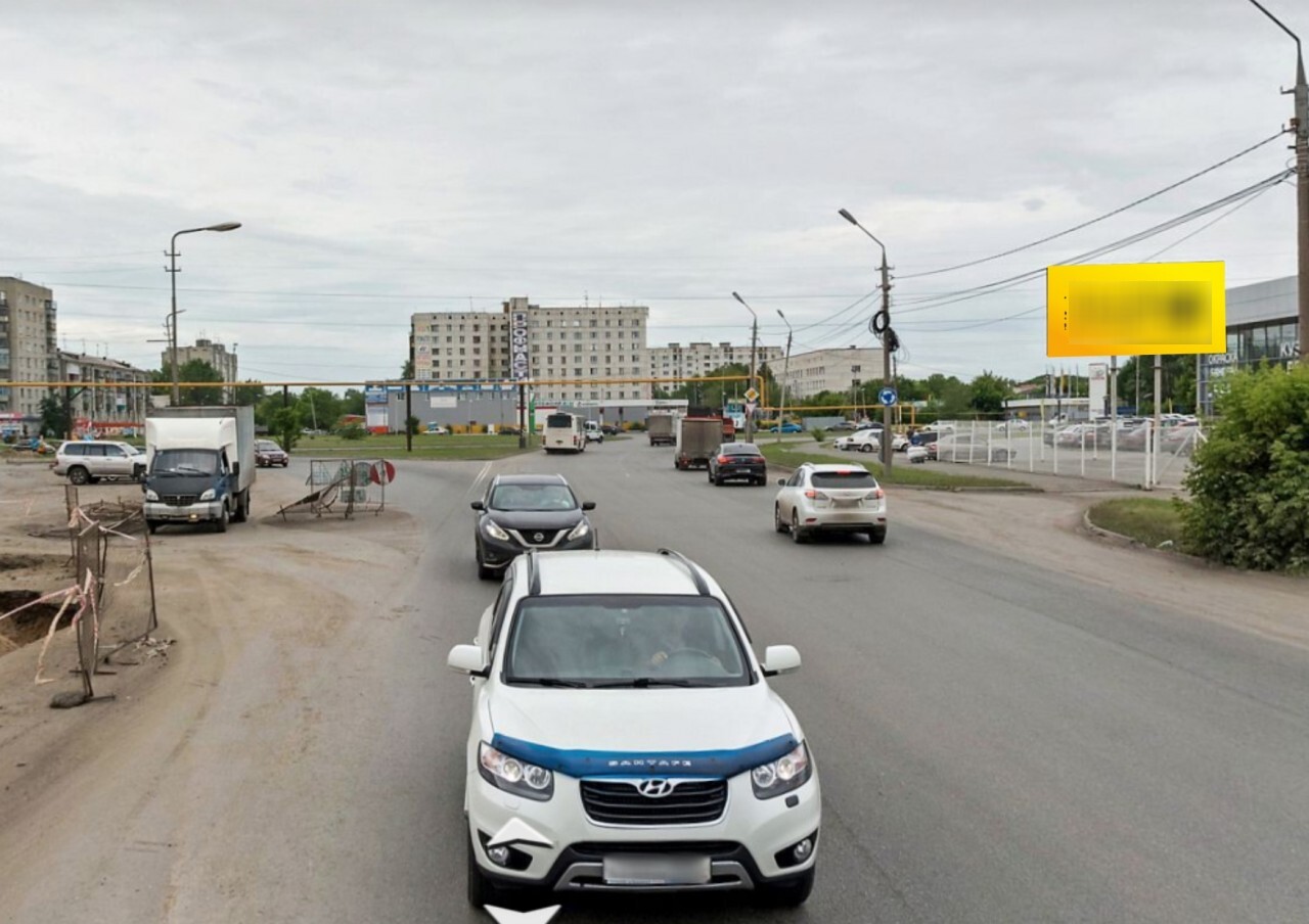 Фотография рекламного носителя, тип: Билборд 3x6, адрес: Бурова Петрова ул., д.102, Курган, Курганская область, Россия. Сторона B №1074124