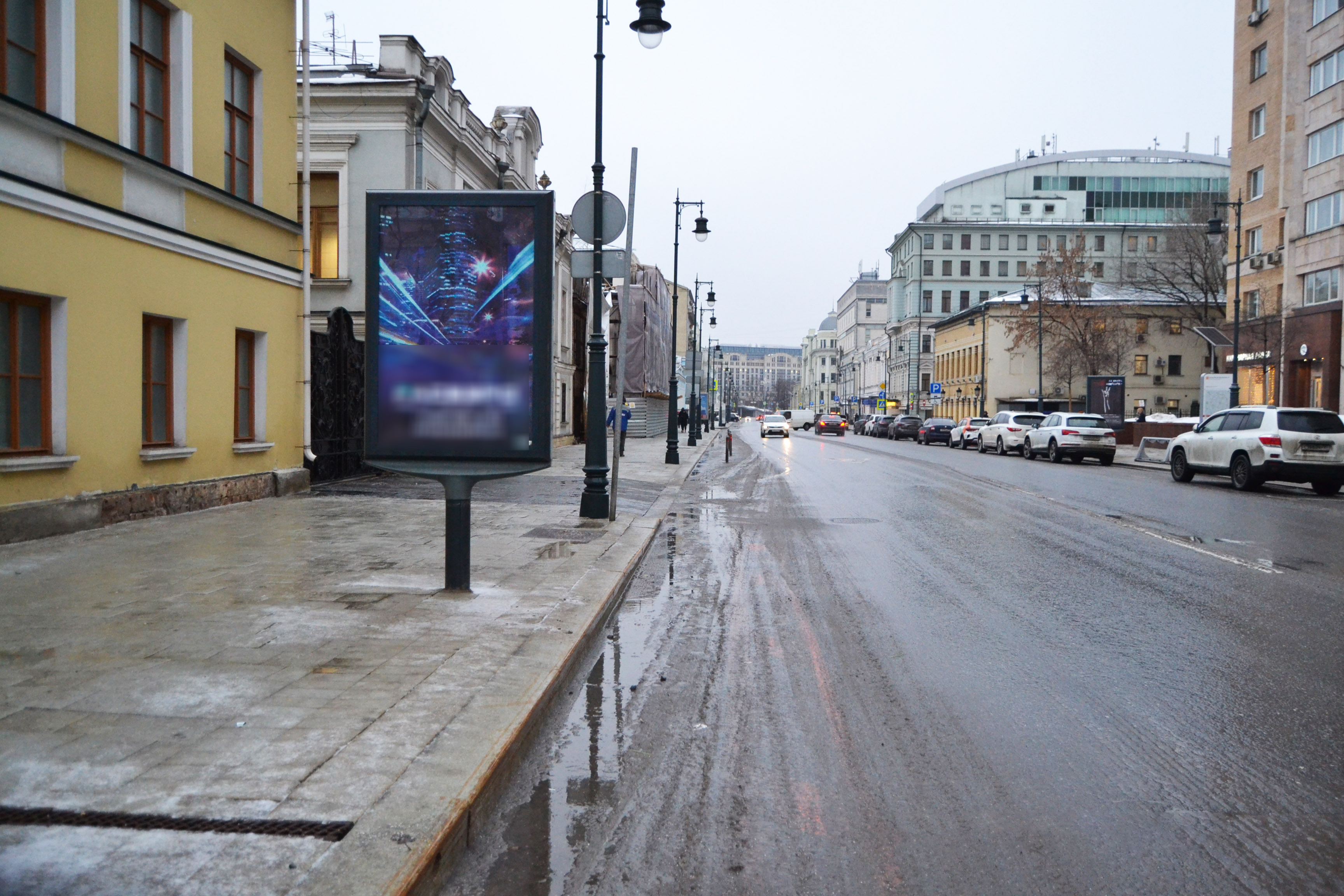 Фотография рекламного носителя, тип: Ситиформат 1.8x1.2, адрес: Дмитровка М. ул, д.14-16, Москва, Россия. Сторона B №1010622