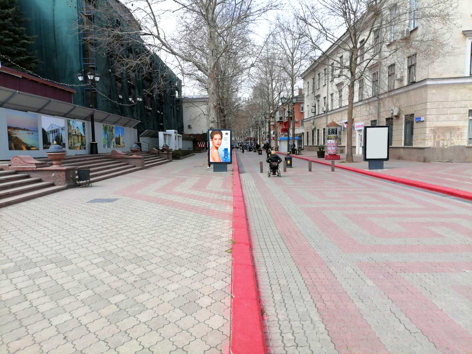 Фотография рекламного носителя, тип: Ситиформат 1.8x1.2, адрес: Ленина ул., д.46, Керчь, Республика Крым, Россия. Сторона B №1046928